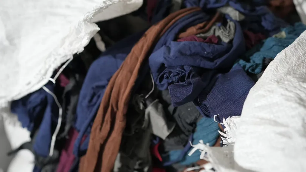 textile waste to sustainable materials